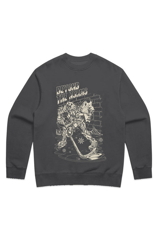 MENS RELAX FADED CREW